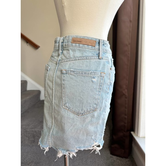 GRLFRND Rhoda high rise denim mini skirt, size 25 - Picture 5 of 15